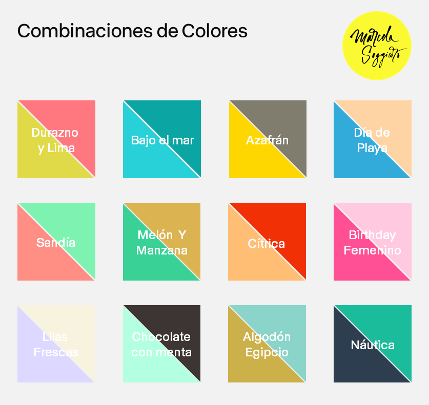 ¿Cuál es tu combinación de colores?