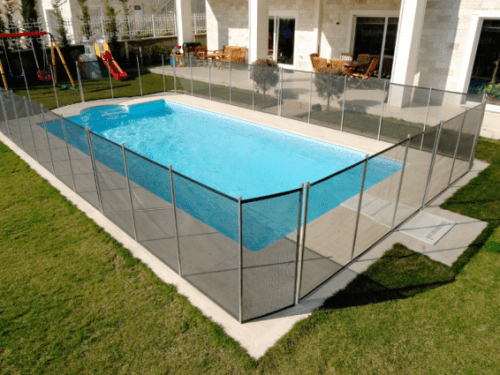 Instalación de cercas de seguridad para piscinas enterradas